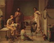 约翰威廉姆沃特豪斯 - A Sick Child Brought into the Temple of Aesculapius